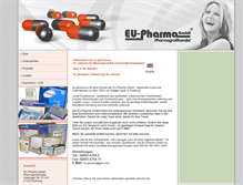 Tablet Screenshot of eu-pharma.org